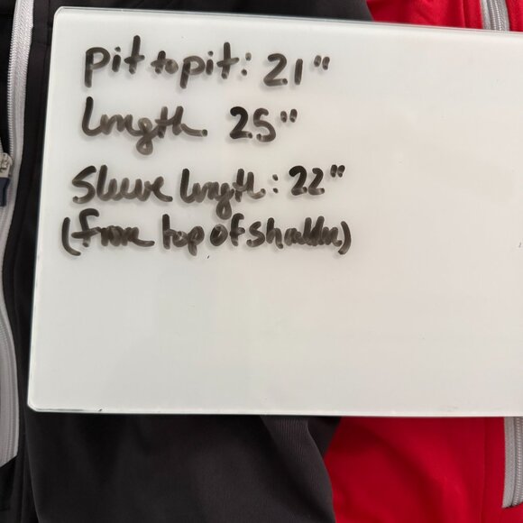 Cutter and Buck 2 Performance Quarter Zip Hoodies Black and Red Women's Large - Picture 12 of 12